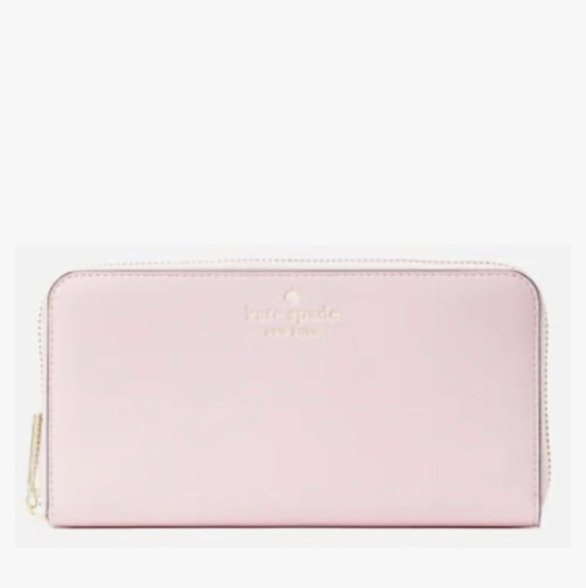 Kate Spade New York Schuyler Large Zip Around Continental Wallet In Conch Pink