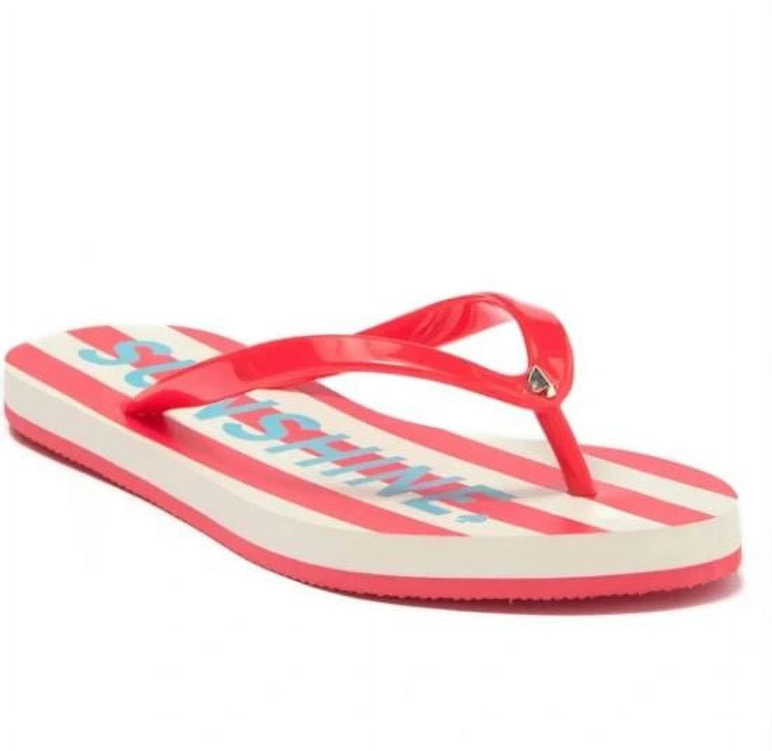 Kate Spade New York Shoes Hello Sunshine Flip Flops Feldon Tamarillo Rubber Sandal Womens Size 10B Walmart