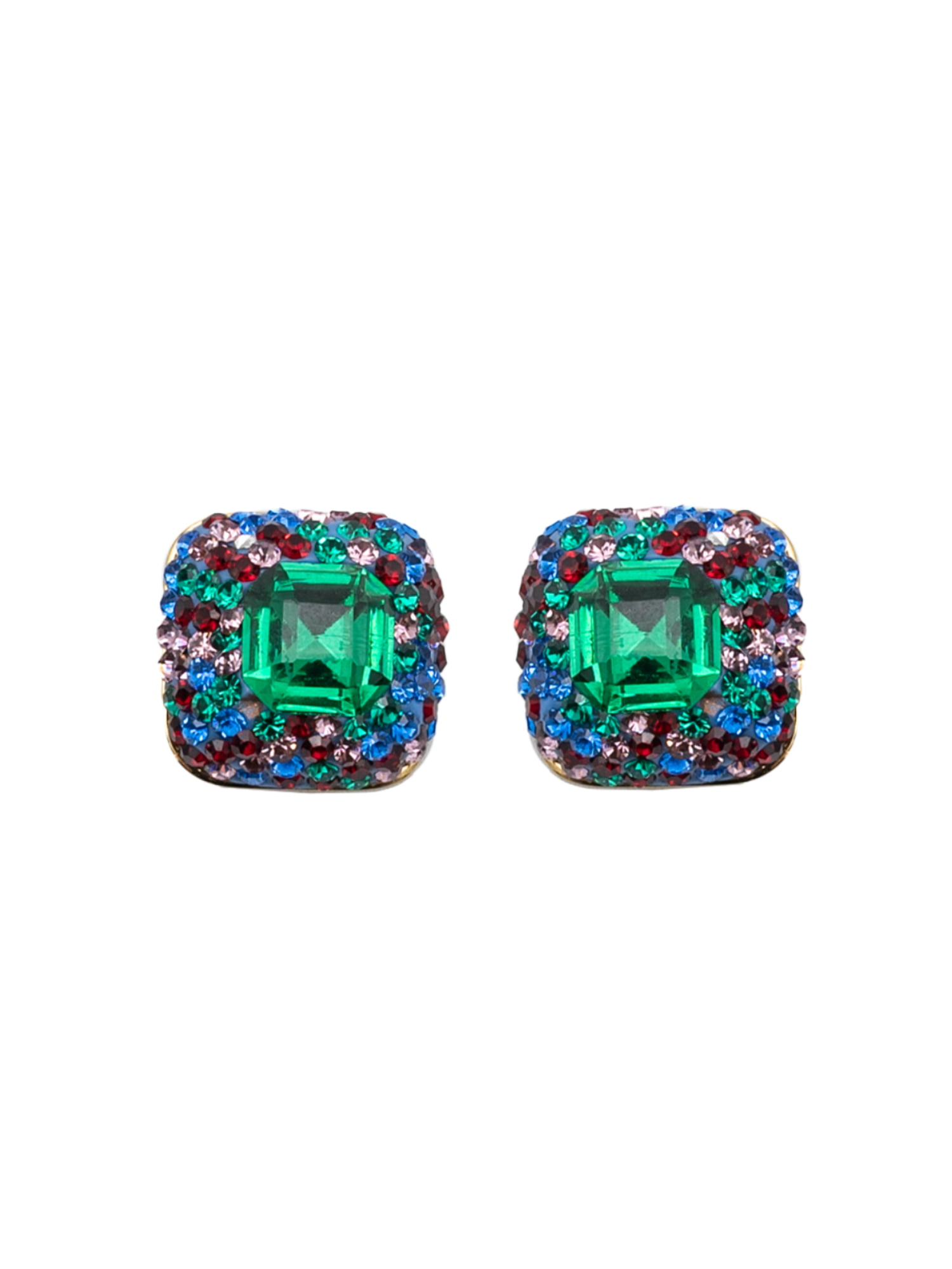 Amazoncom kate spade new york Emerald Stud Earrings Clothing Shoes   Jewelry