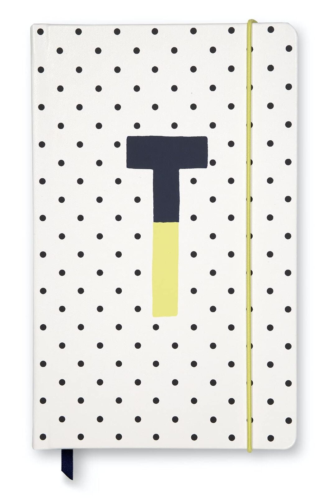 Kate Spade New York Take Note Large Polka Dot Leatherette Initial Notebook Bo...