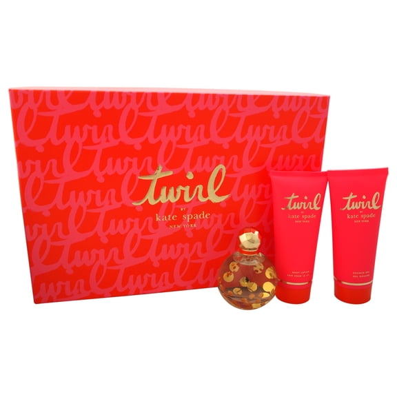 Kate Spade New York Twirl Perfume Gift Set for Women, 3 Pieces