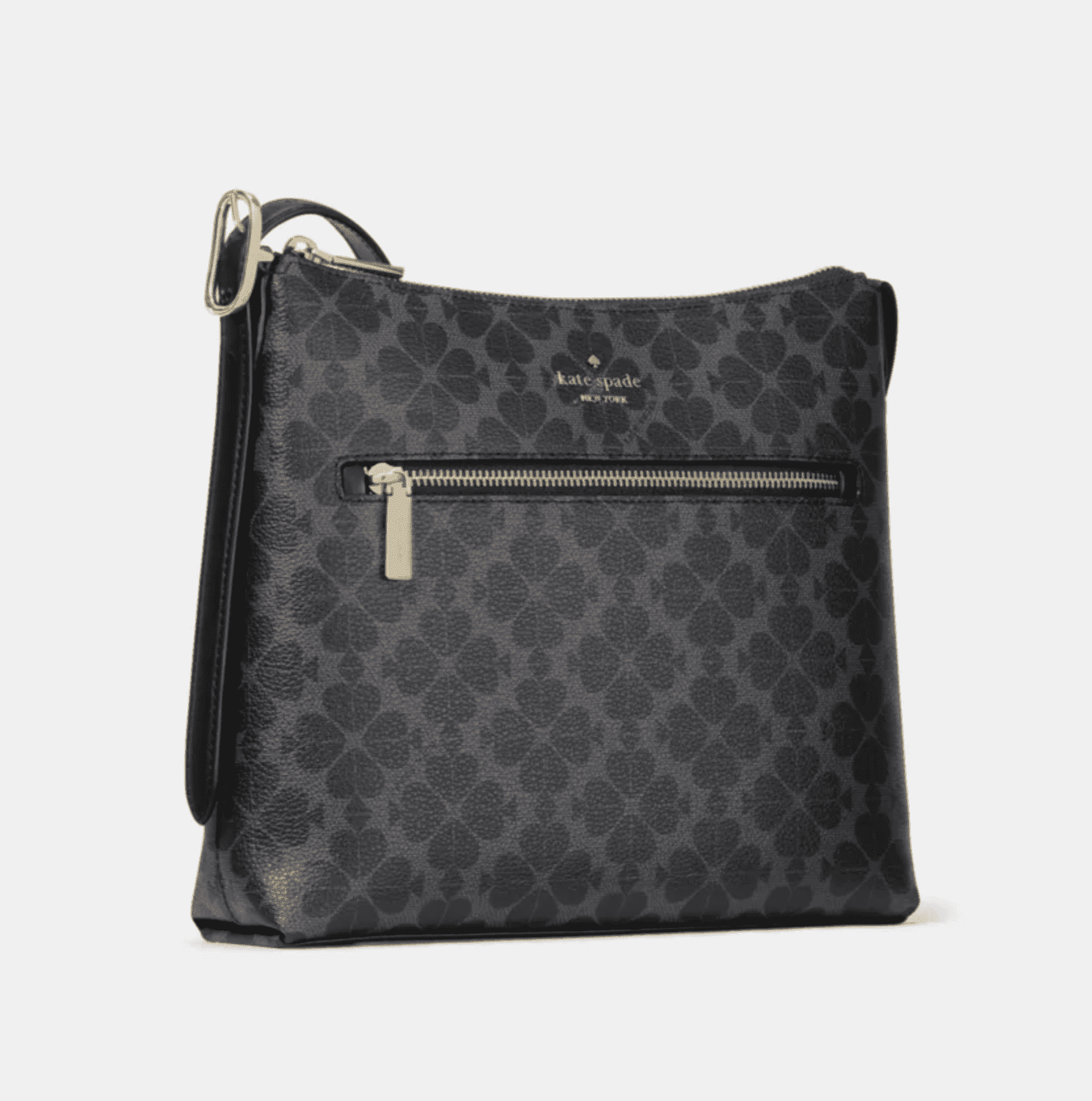 Kate Spade New York Women’s 454 Spade Flower Swingpack Crossbody Bag, PVC, Adjustable Strap – KM717