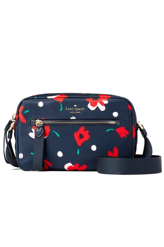 Women's Chelsea Nylon Medium Camera Crossbody Bag (Multi)