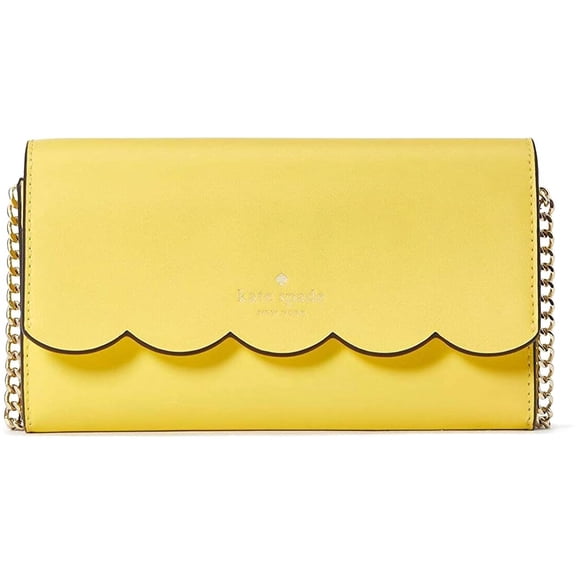 Kate Spade New York Women's Gemma Smooth Leather Small Crossbody Bag (Yuzu Jam)