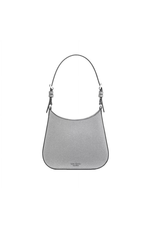 Women's Glimmer Glitter Shoulder Bag in Lunar Light
