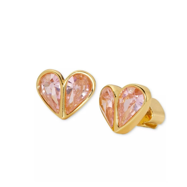 Earrings Discount Kate Spade Rose Gold Heart Earrings Kate Spade
