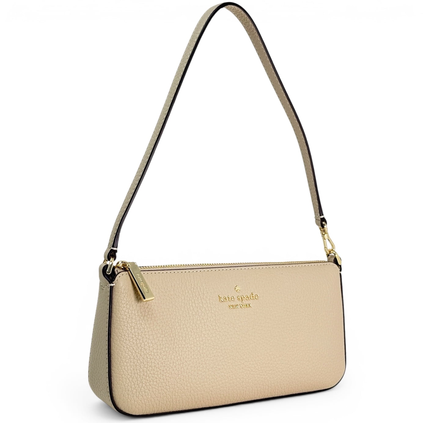 Kate Spade New York Women's Juliette Small Convertible Leather Wristlet (Light Sand)