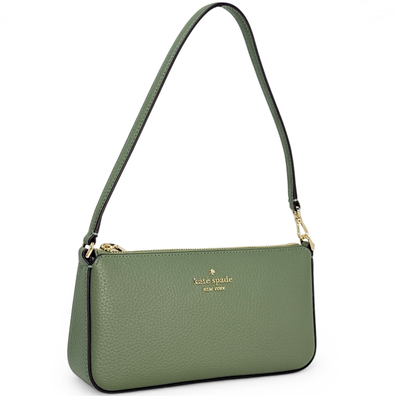 Kate Spade New York Women's Juliette Small Convertible Leather Wristlet (Sage Green)