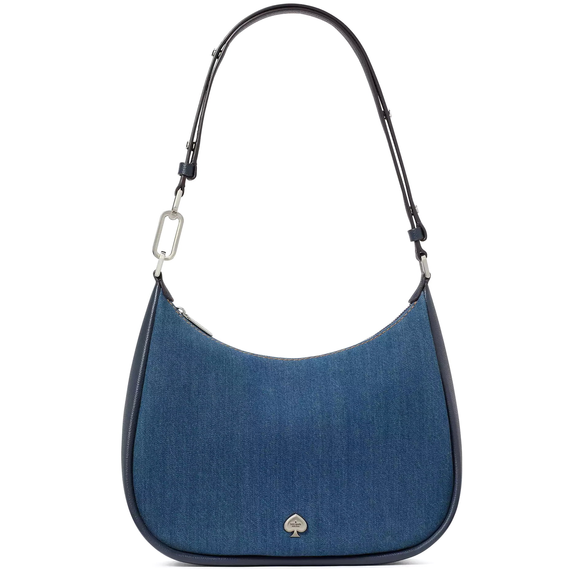 Stylish Kate Spade Blue Denim and White Women\'s Bag Kate Spade Splash Pool Float Crossbody Blue Multi Novelty  main image 2