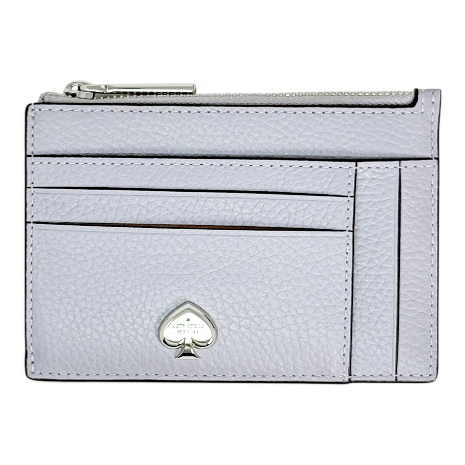 Kate Spade New York Women's Kayla Large Slim Leather Card Case (Grey)
