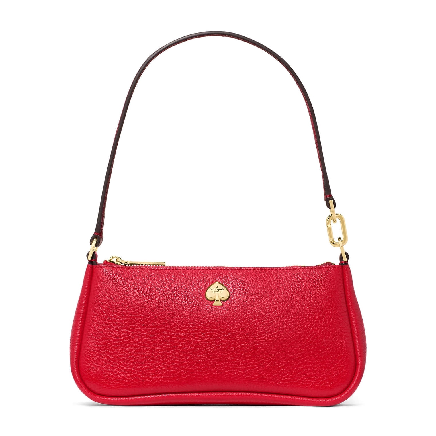 Kate Spade New York Women's Kayla Small Pebbled Leather Top Zip