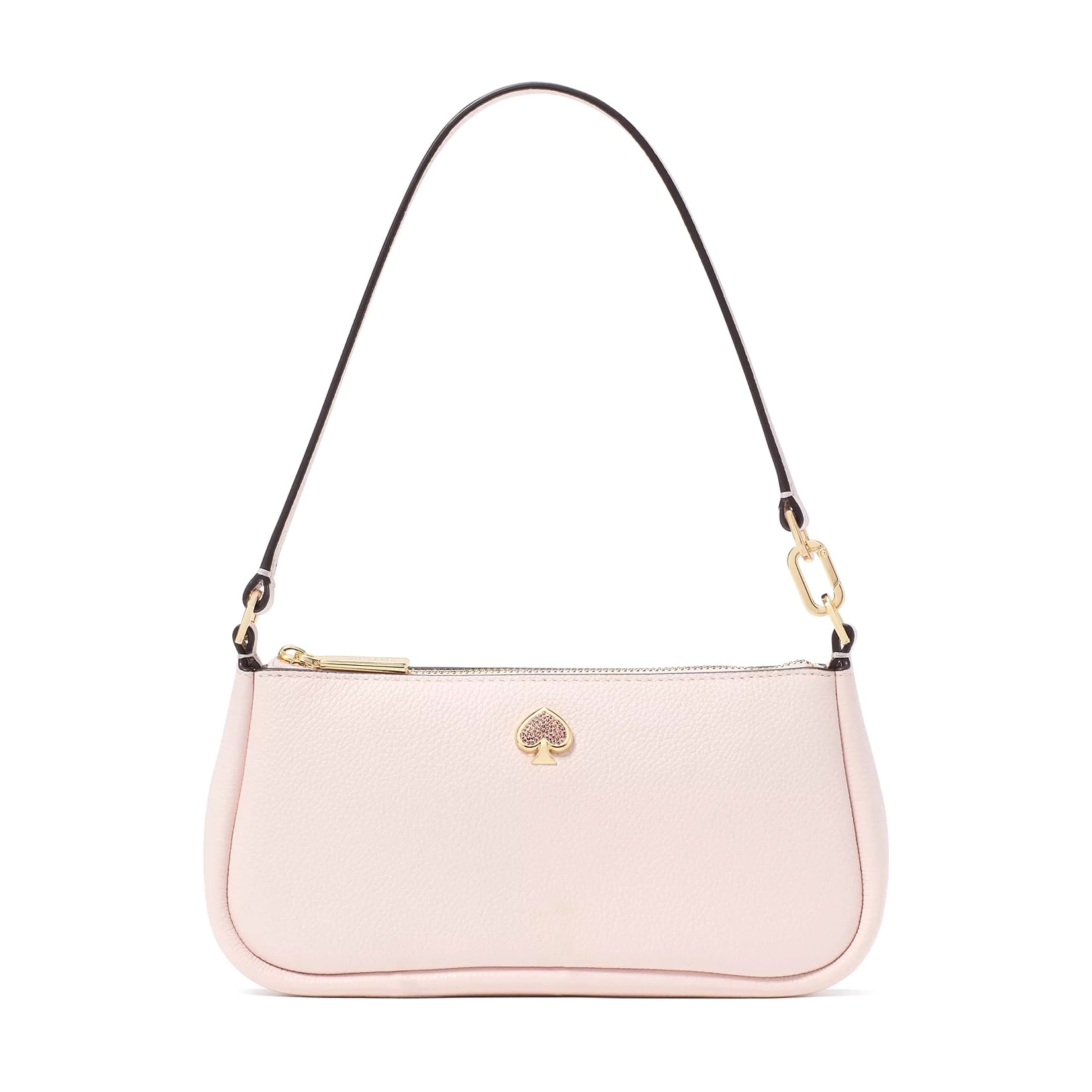 Kate Spade New York Women's Kayla Small Pebbled Leather Top Zip