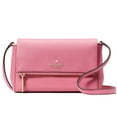 thumbnail image 1 of Kate Spade New York Women's Leila Mini Crossbody Bag in Pebbled Leather (Blossom Pink), 1 of 5