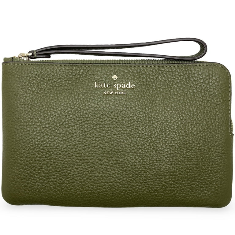 Kate Spade New York Women's Leila Pebbled Leather Medium Top Zip