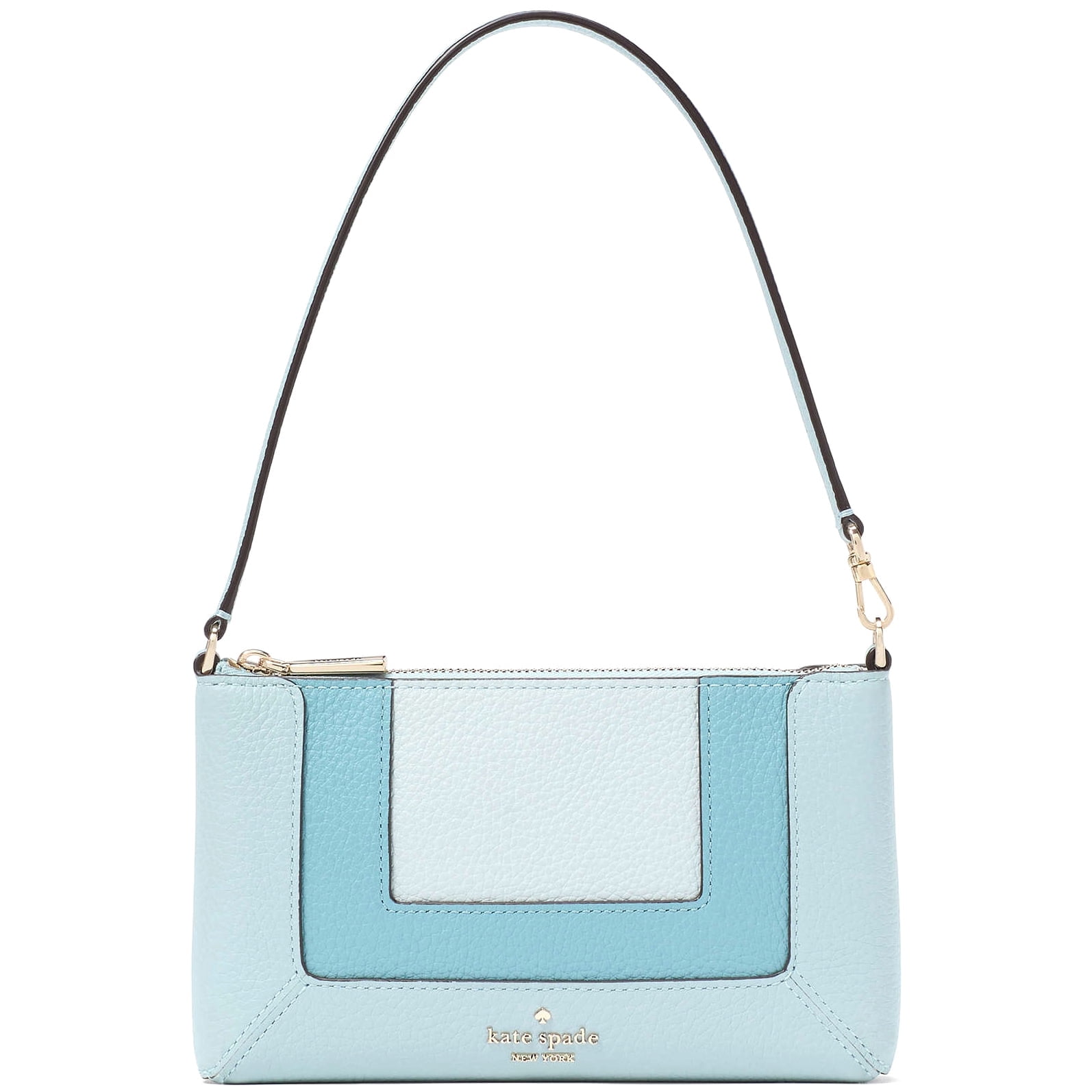 Kate Spade New York Women's Lena Colorblock Small Convertible Wristlet (Blue)
