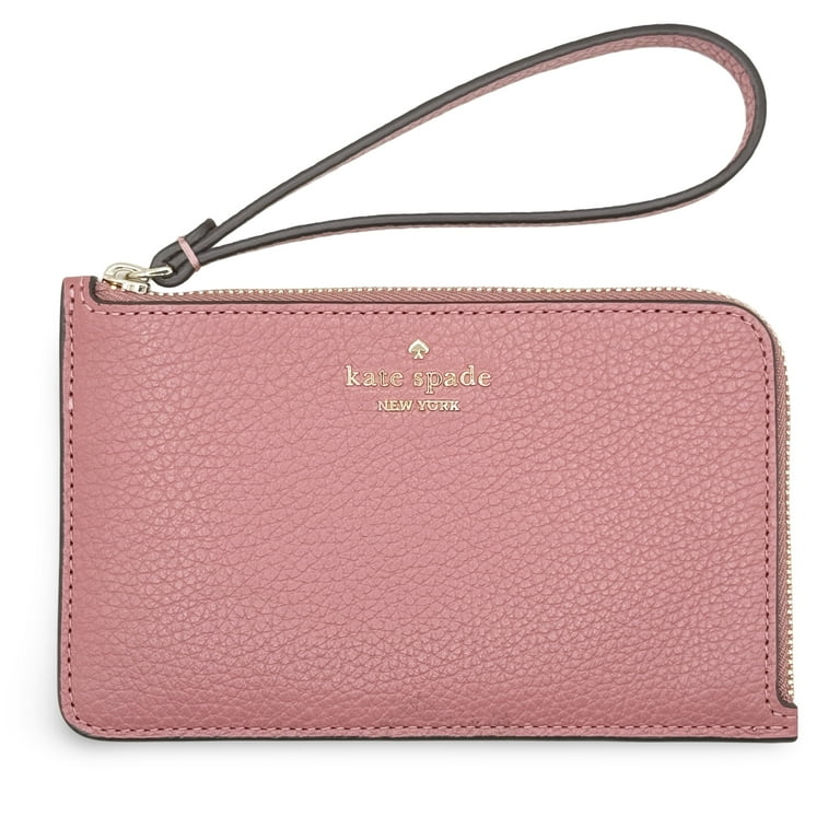 Kate spade 財布 Kate Spade New York Women's Lucy Pebbled Leather Medium L-Zip
