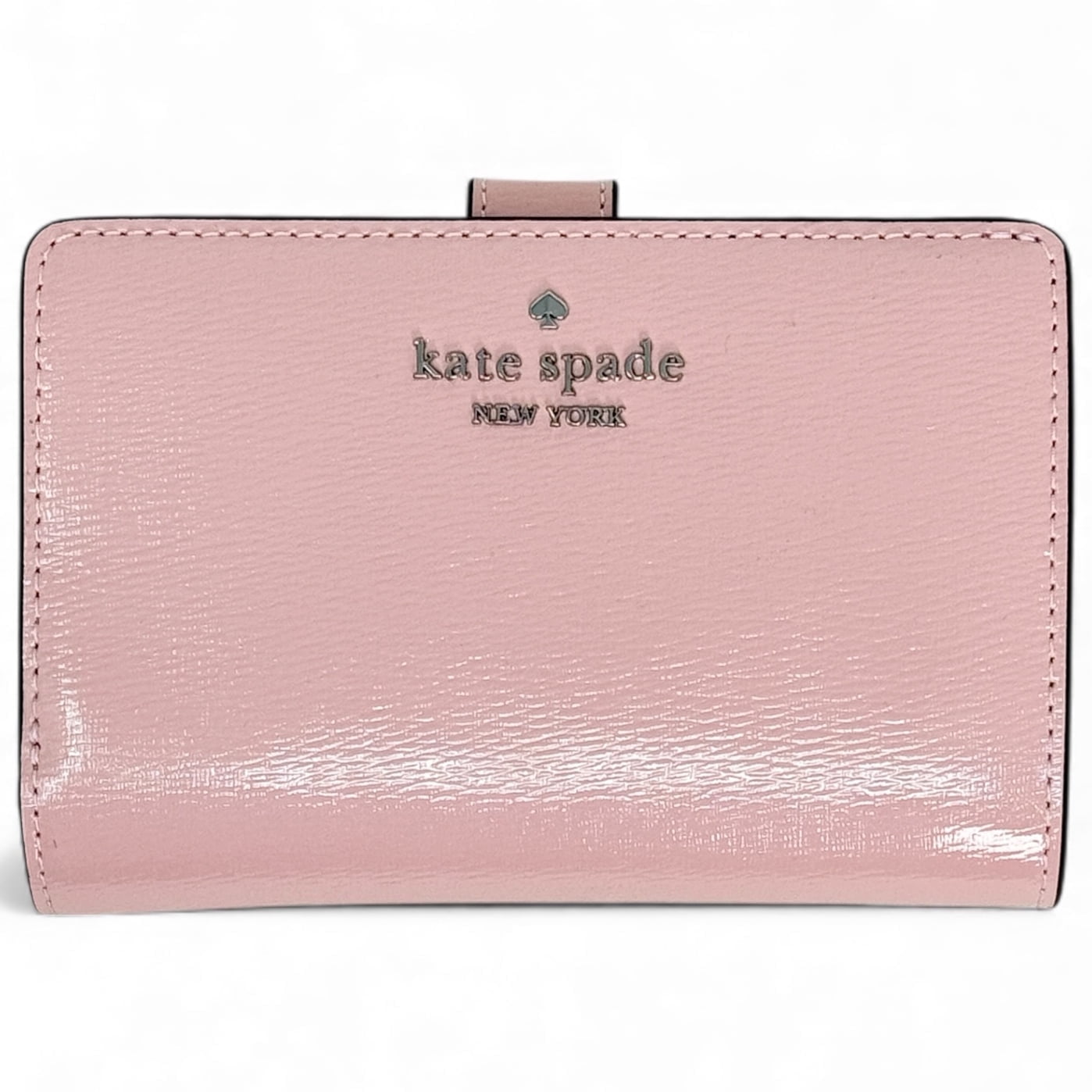 Kate Spade New York Women's Madison Medium Bifold Wallet in Patent Leather (Tutu Pink)