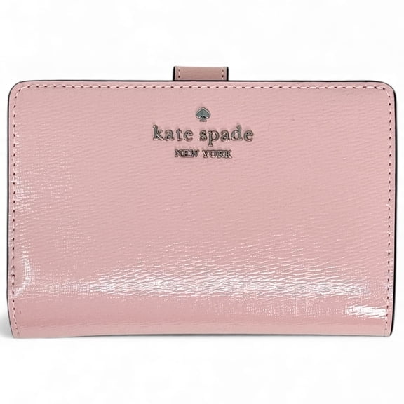 Kate Spade New York Women's Madison Medium Bifold Wallet in Patent Leather (Tutu Pink)