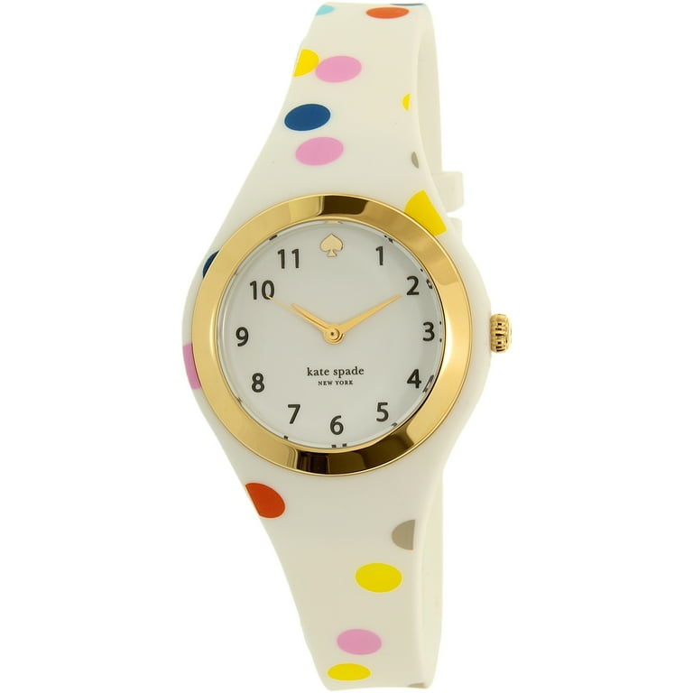 Kate Spade New York Women s Rumsey KSW1077 Multicolor Silicone Quartz Fashion Watch Walmart