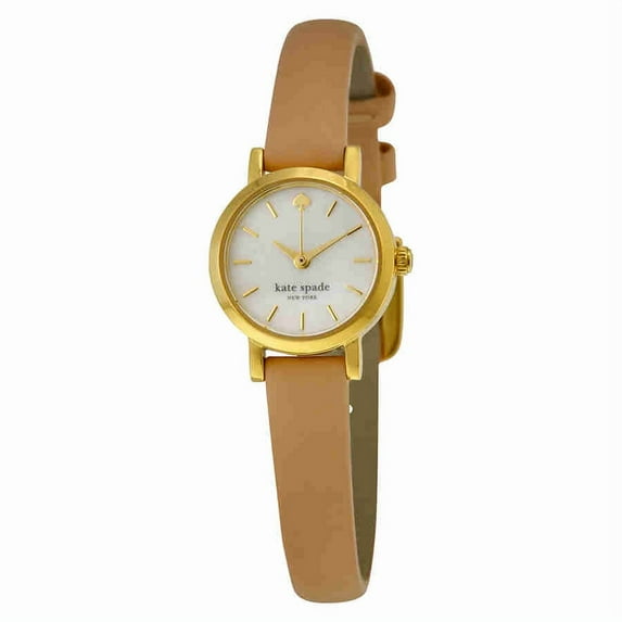 Kate Spade New York Women's Tiny Metro Mother of Pearl Dial Watch 1YRU0372