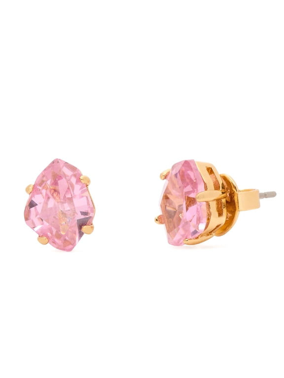 Women's Treasure Trove Studs (Gold / Pink)