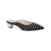Kate Spade New York Womens Honor Suede Embellished Pumps
