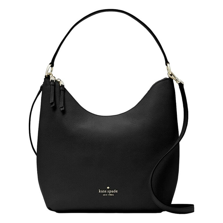 Kate Spade New York Zippy Pebbled Leather Shoulder Bag Black
