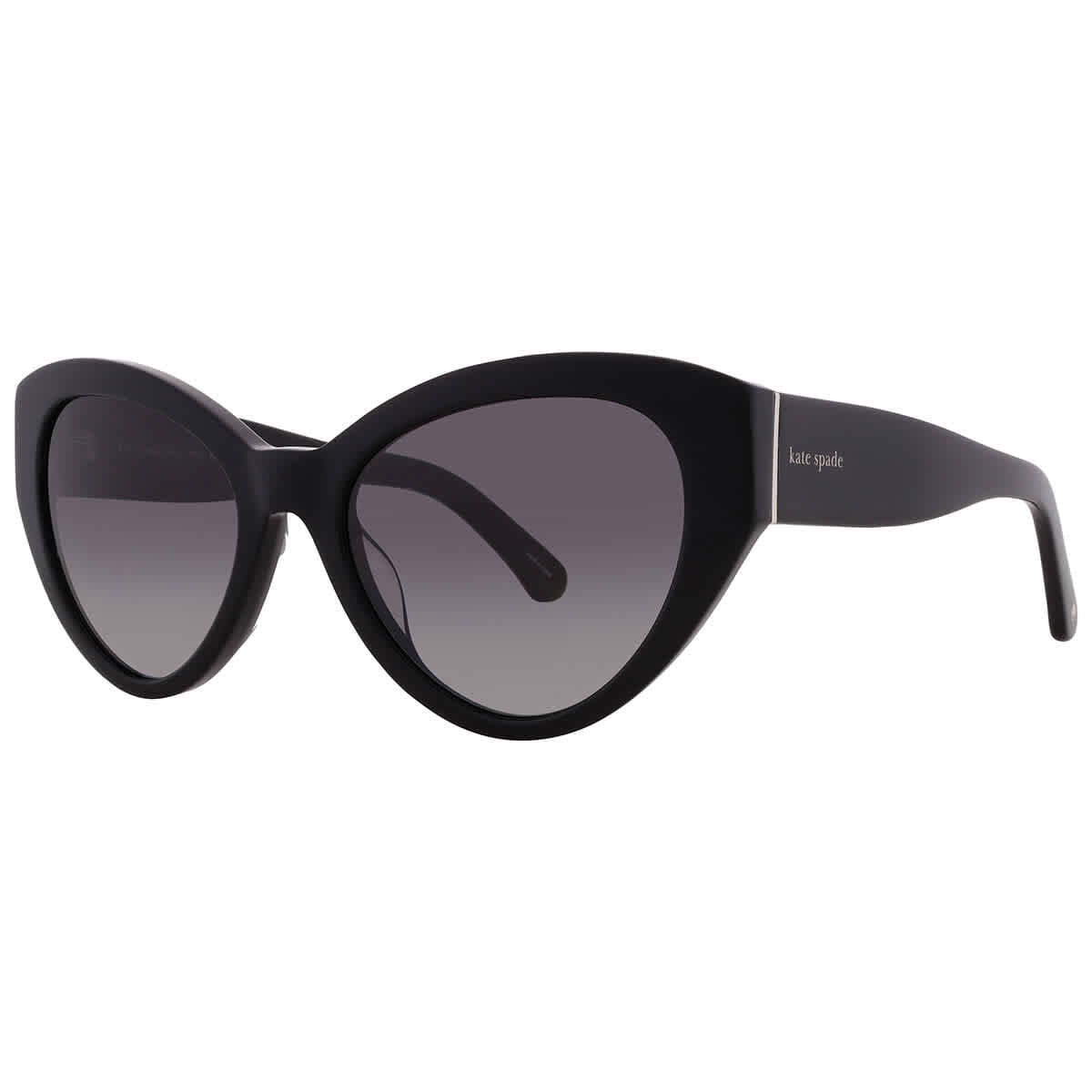 Kate Spade KS PAISLEIGH/S Acetate Womens Cat Eye Polarized Sunglasses Black 55mm Adult