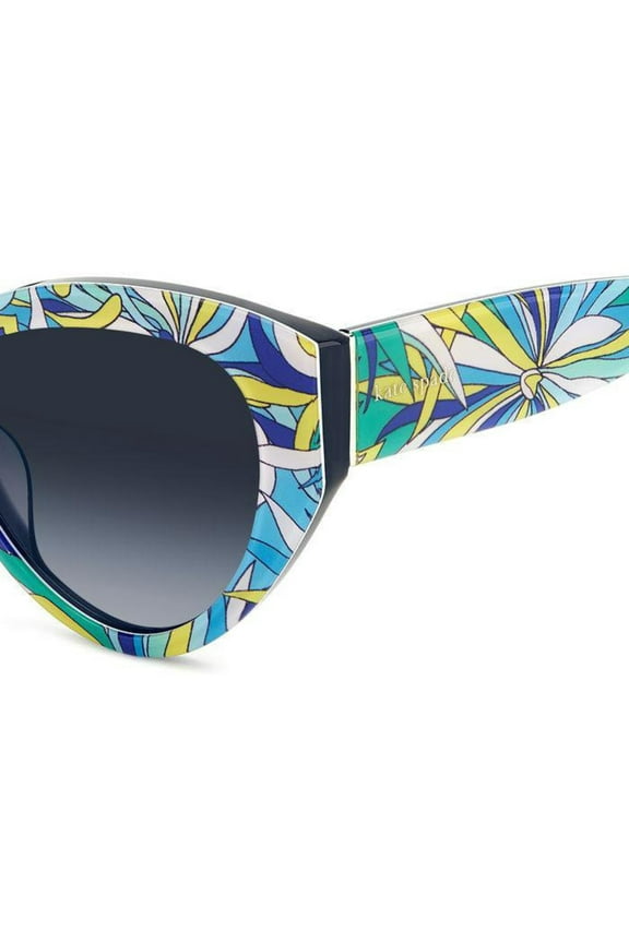 Kate Spade PAISLEIGH/S 0GF5 9O Women's Blue Pattern Sunglasses