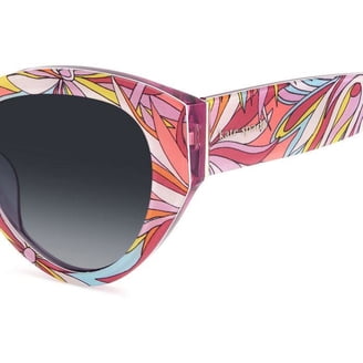 Kate Spade New York Daesha Navy Havana Round Cat Eye 