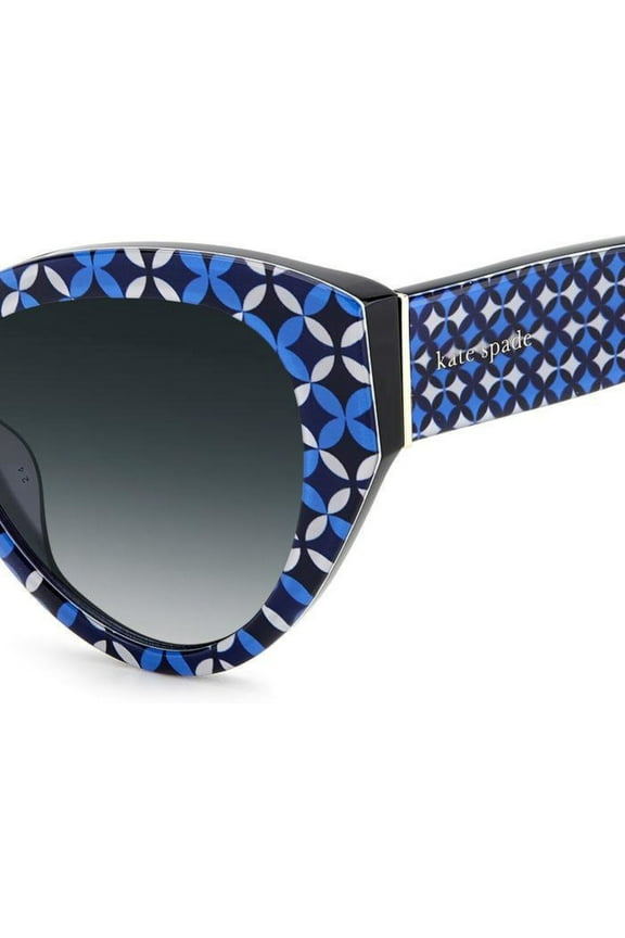 Kate Spade PAISLEIGH/S 0S6F 9O Women's Blue Pattern Sunglasses