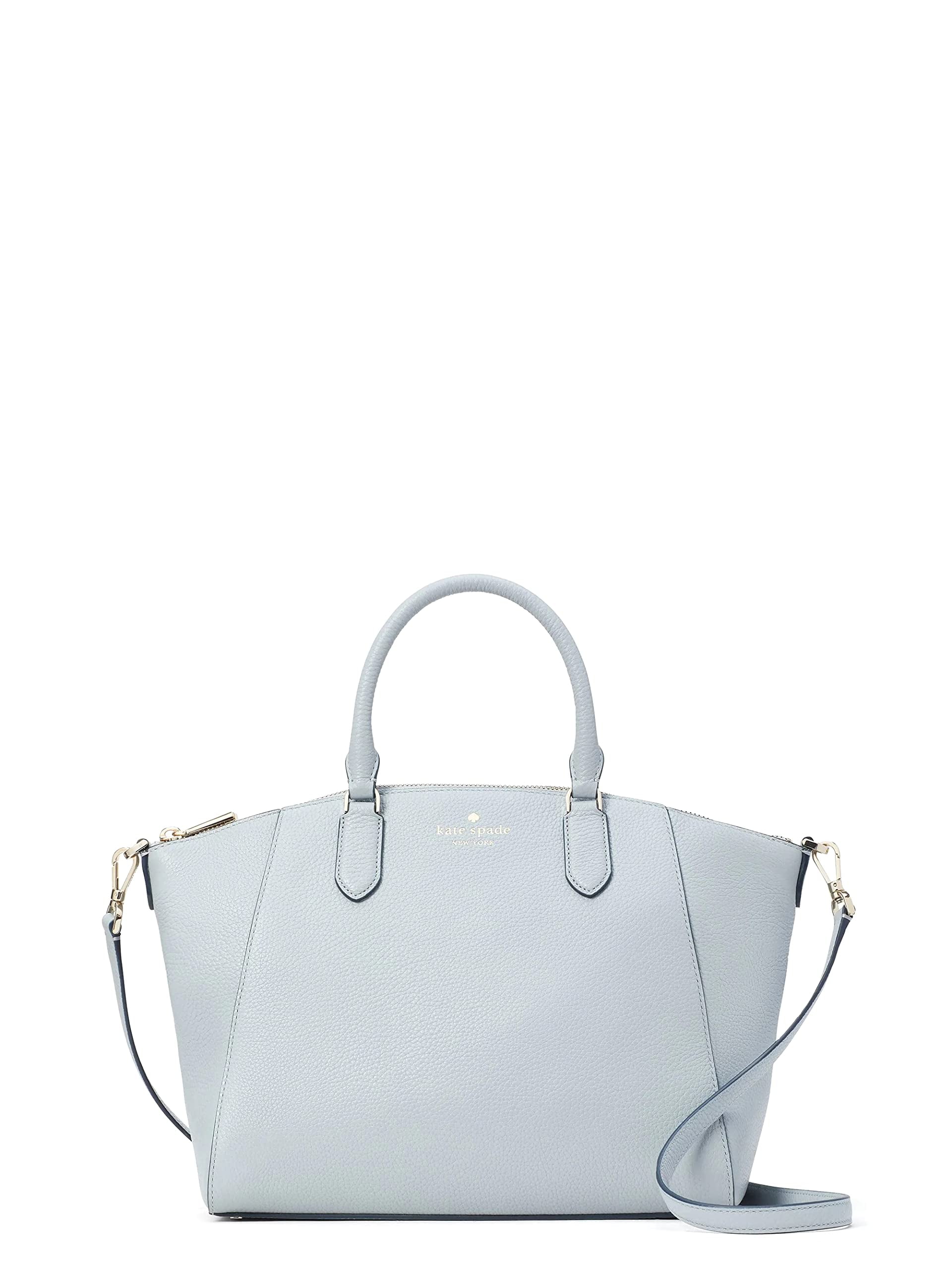 Kate Spade Weston Leather Shoulder Crossbody Bag Purse Handbag (Avalon  Mist): Handbags