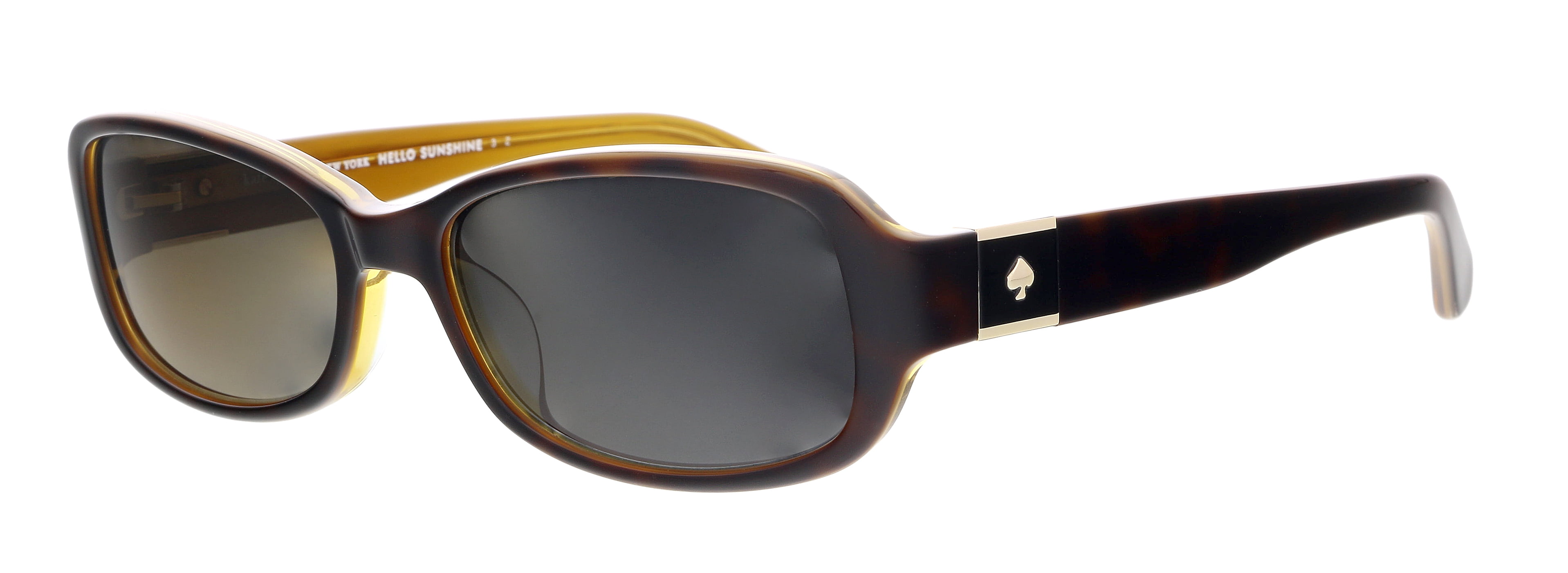 Kate Spade Paxton2/S Plastic Womens Oval Polarized Sunglasses Dark