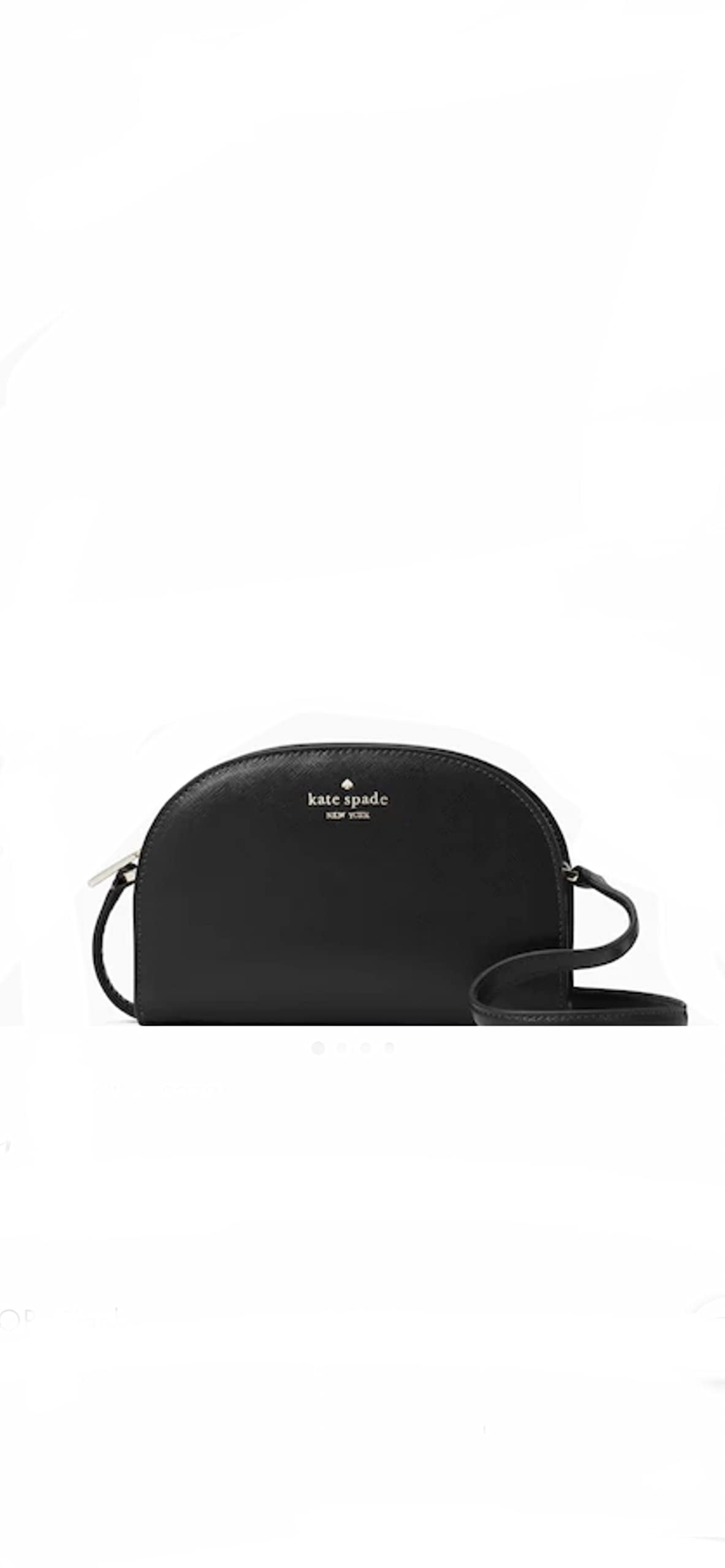 Kate Spade Perry Dome Crossbody (Black)