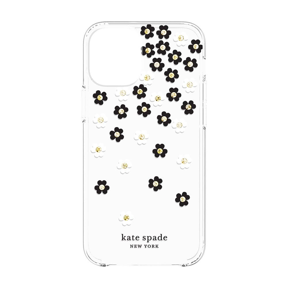 Kate Spade Protective Hardshell Case Scattered Flowers for iPhone 13 Pro  Cases