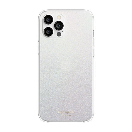 kate spade new york - Protective Hardshell Case for Apple® iPhone® 12 Pro Max - White Glitter