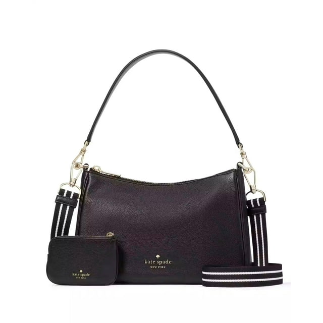 Kate Spade Rosie Leather Shoulder Bag Black