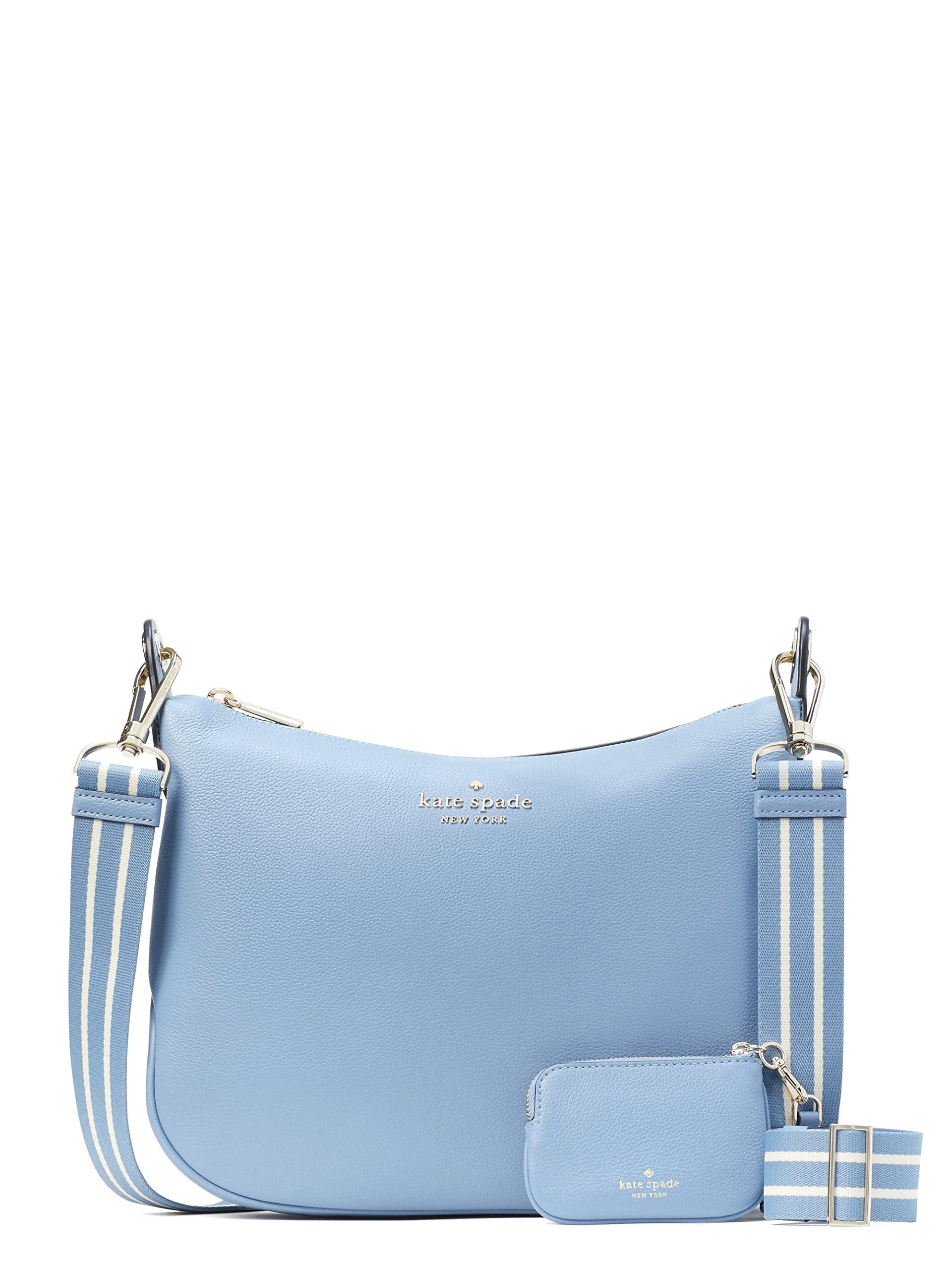 Kate Spade Rosie Leather Shoulder Bag Dusty blue