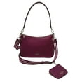 thumbnail image 1 of Kate Spade Rosie Shoulder Bag Pebbled Leather Detachable Coin Purse KF086 $399 (Dark Raspberry), 1 of 6