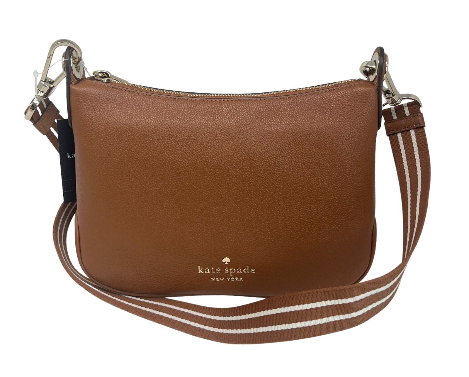 Kate Spade Rosie Small Pebbled Leather Crossbody Bag WKR00630 $349 (Warm Gingerbread)