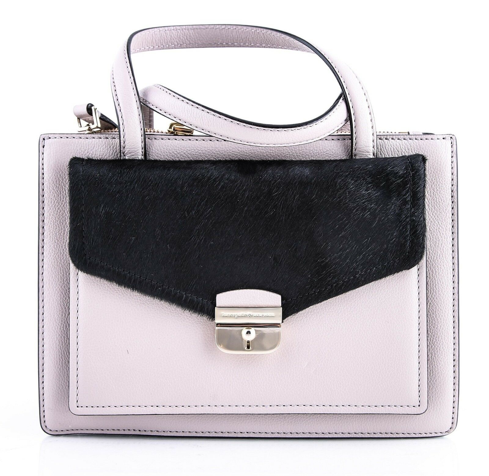 Kate Spade SMALL ZARINAH Hyde Place Leather/Calf Hair Satchel Bag Handbag $429