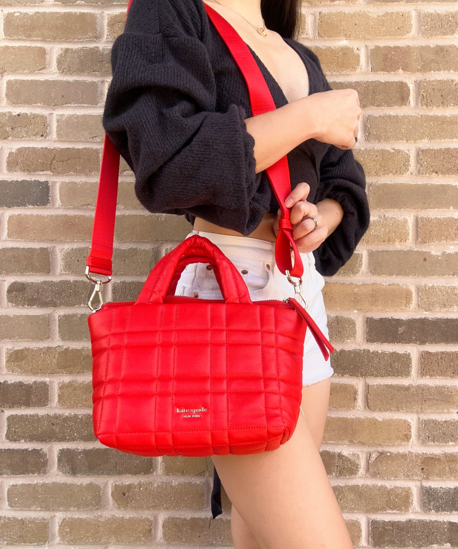 Kate Spade Cami Cross Body Bag in Red | Lyst