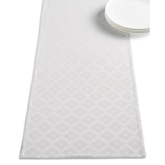Kate Spade Spade Flower Fabric Table Runner 15x72