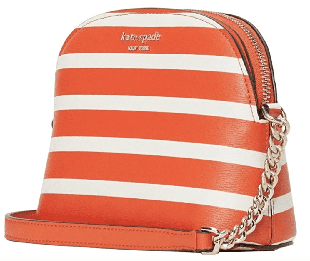 Kate Spade Spender Small Dome Crossbody Tamarillo Multi Orange