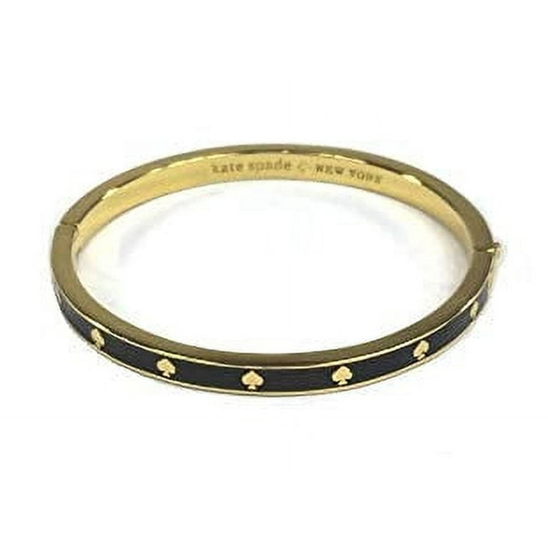 Kate Spade Women's Jewelry: Spot The Spade Black/Gold 12