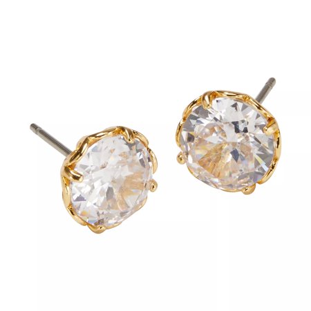 Kate Spade That Sparkle Round Two Tone One Size Earrings WBRUH472921