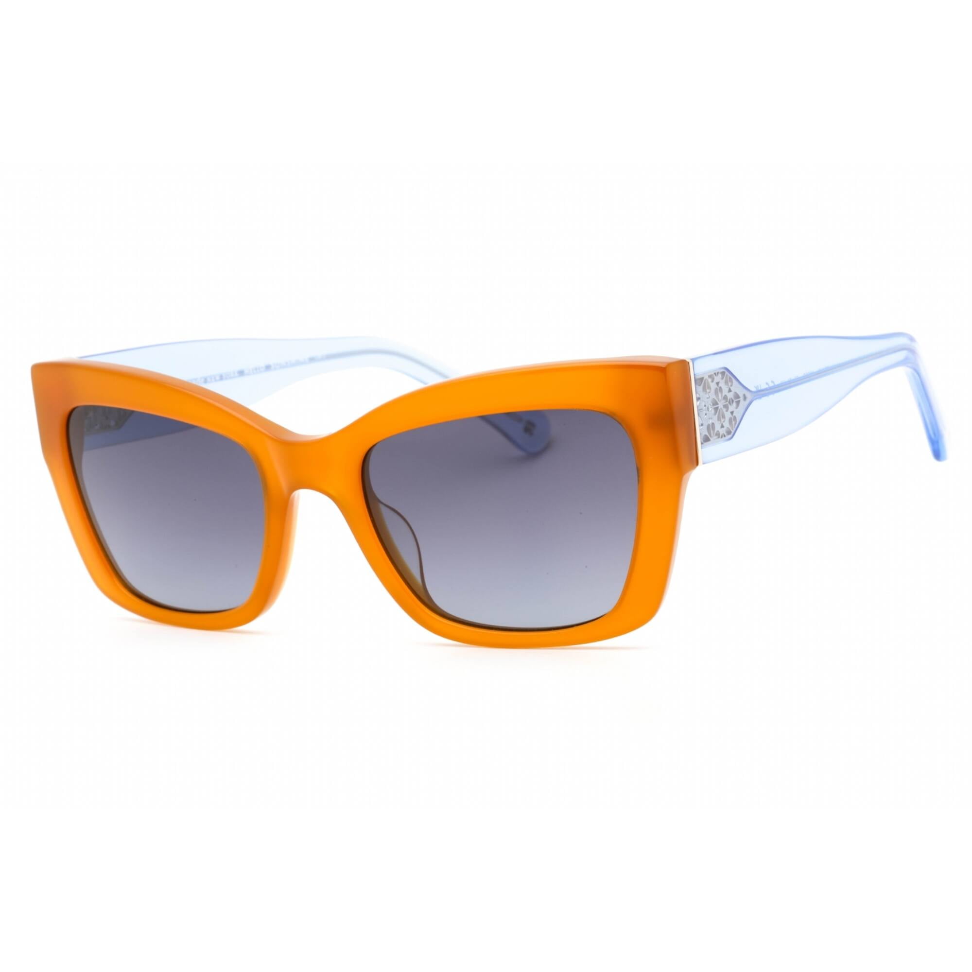Kate Spade VALERIA/S 009Q9O 53mm Cat Eye Sunglasses Women's Brown/Frosted