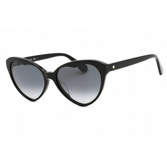 Kate Spade VELMA/S 0807 9O Women's Black Plastic Frame Sunglasses