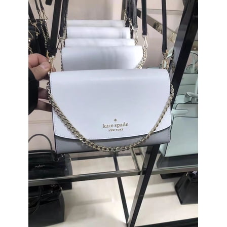 Kate Spade WKRO0102 Carson Colorblock Convertible Crossbody in Nimbus Grey