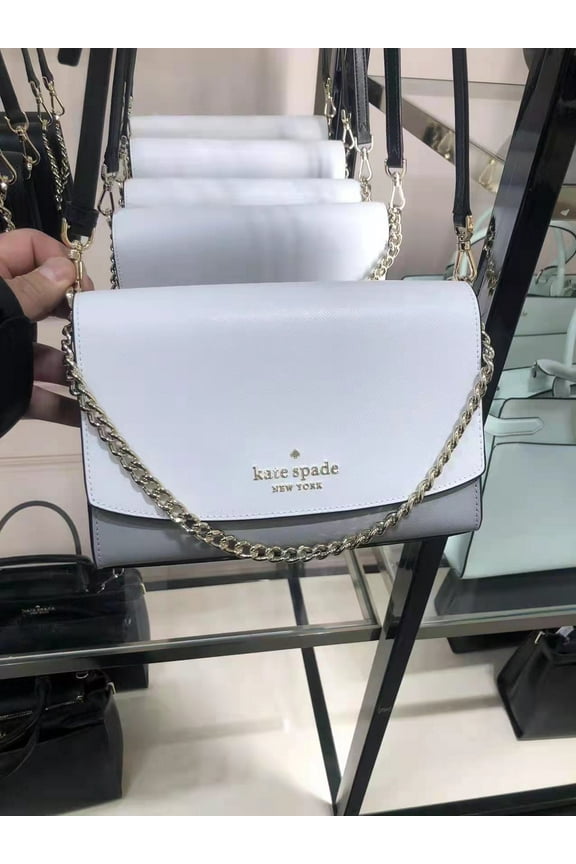 Kate Spade WKRO0102 Carson Colorblock Convertible Crossbody in Nimbus Grey